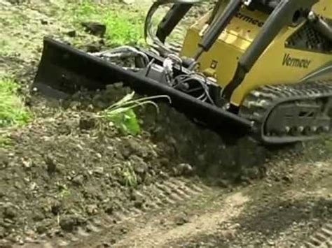 vermeer skid steer auger|vermeer mini dozer blade.